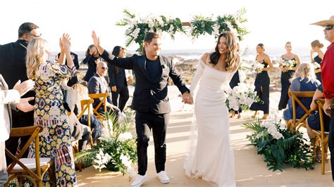 Chloe Bridges and Adam Devine’s Romantic Oceanside Wedding 